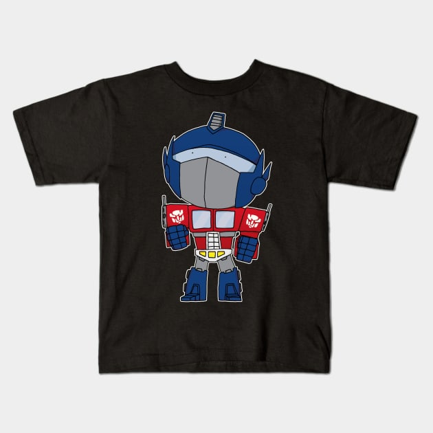 Optimus Prime Kids T-Shirt by signorqualcosa